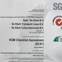 VCA certificaat